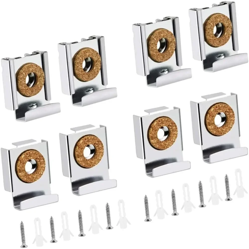 Rattan Mirror Round - For 4pcs Chrome Mirror Wall Hanging