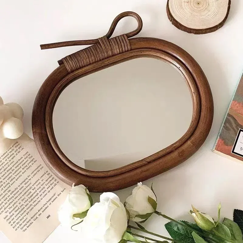 Natural Rattan Round Vanity Mi - Rattan Mirror Round review and price