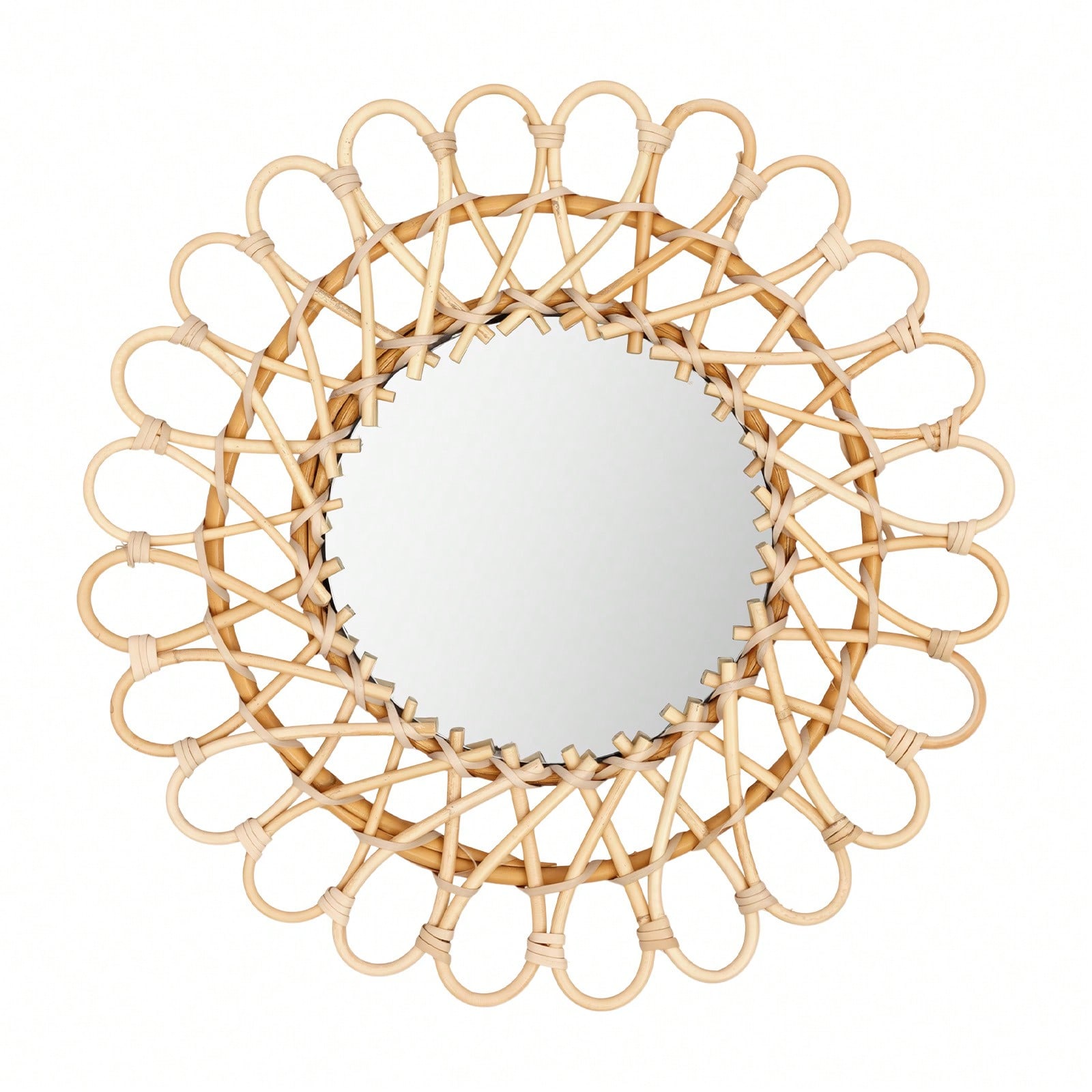 Round Rattan Mirror, Round Dec - Rattan Mirror Round review and price