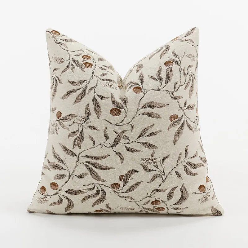 Cream Beige Chenille Botanical - Textured Throw Natural review and price