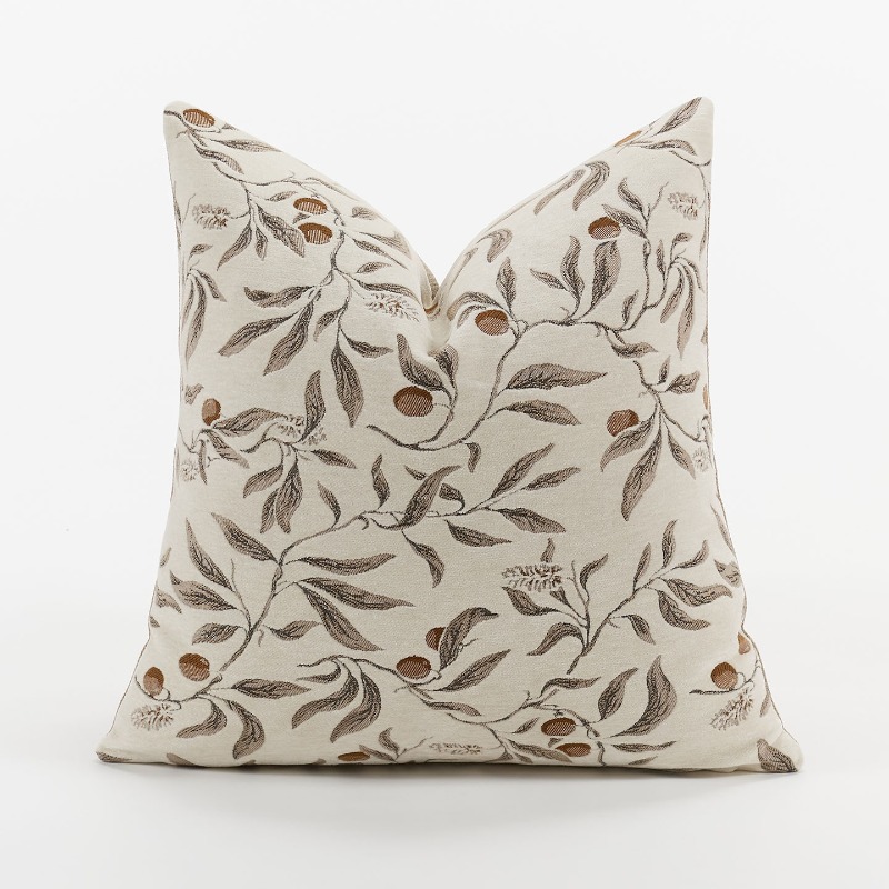 Cream Beige Chenille Botanical - Textured Throw Natural review and price