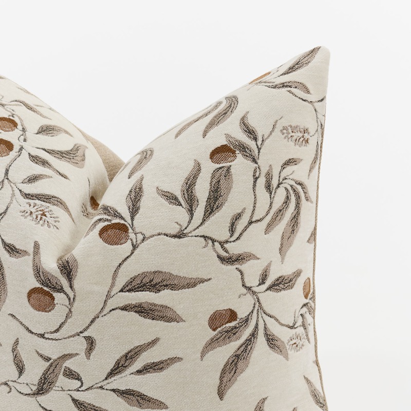 Cream Beige Chenille Botanical - Textured Throw Natural review and price